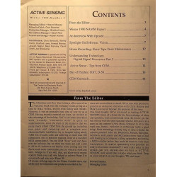 Active Sensing : The Center for Electronic Music - begagnade magazine