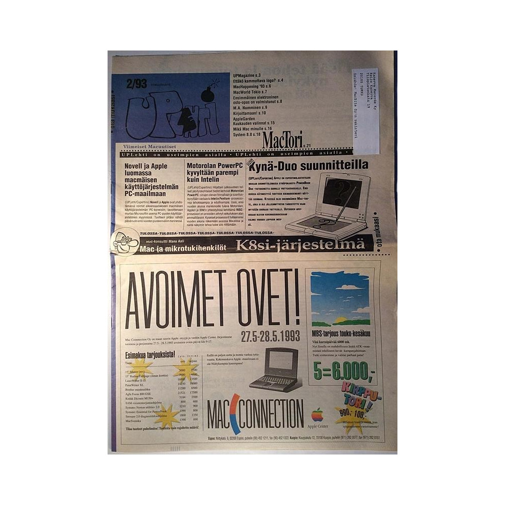 UPLehti : Viimeiset Macuutiset - begagnade magazine