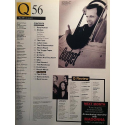 Q : Simple Minds, Rod Stewart, Farm, Gary Numan - begagnade magazine