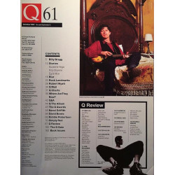 Q 1991 61 october David Bowie, Robbie Robertson, Simply Red aikakauslehti