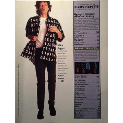 Musician : George Harrison, Jagger philosophy: music, god & country - used magazine