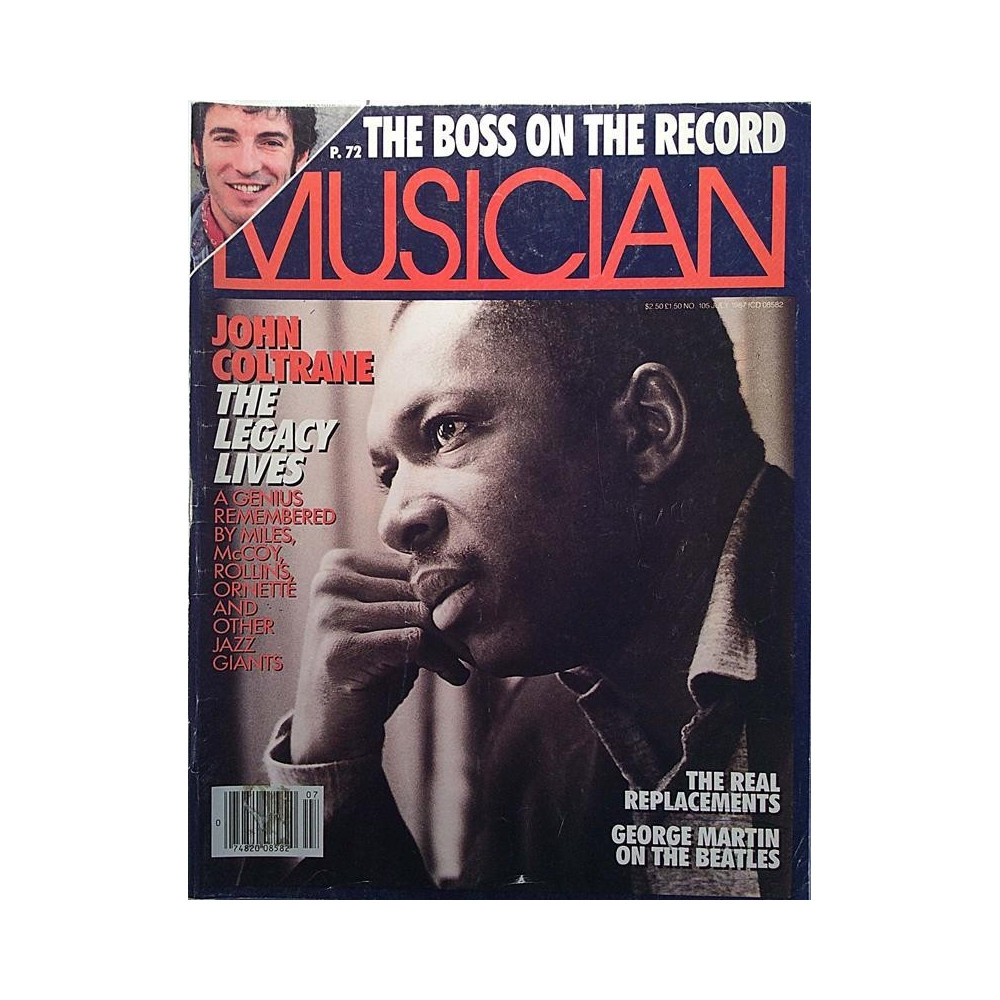 Musician : John Coltrane The Legacy Lives - used magazine