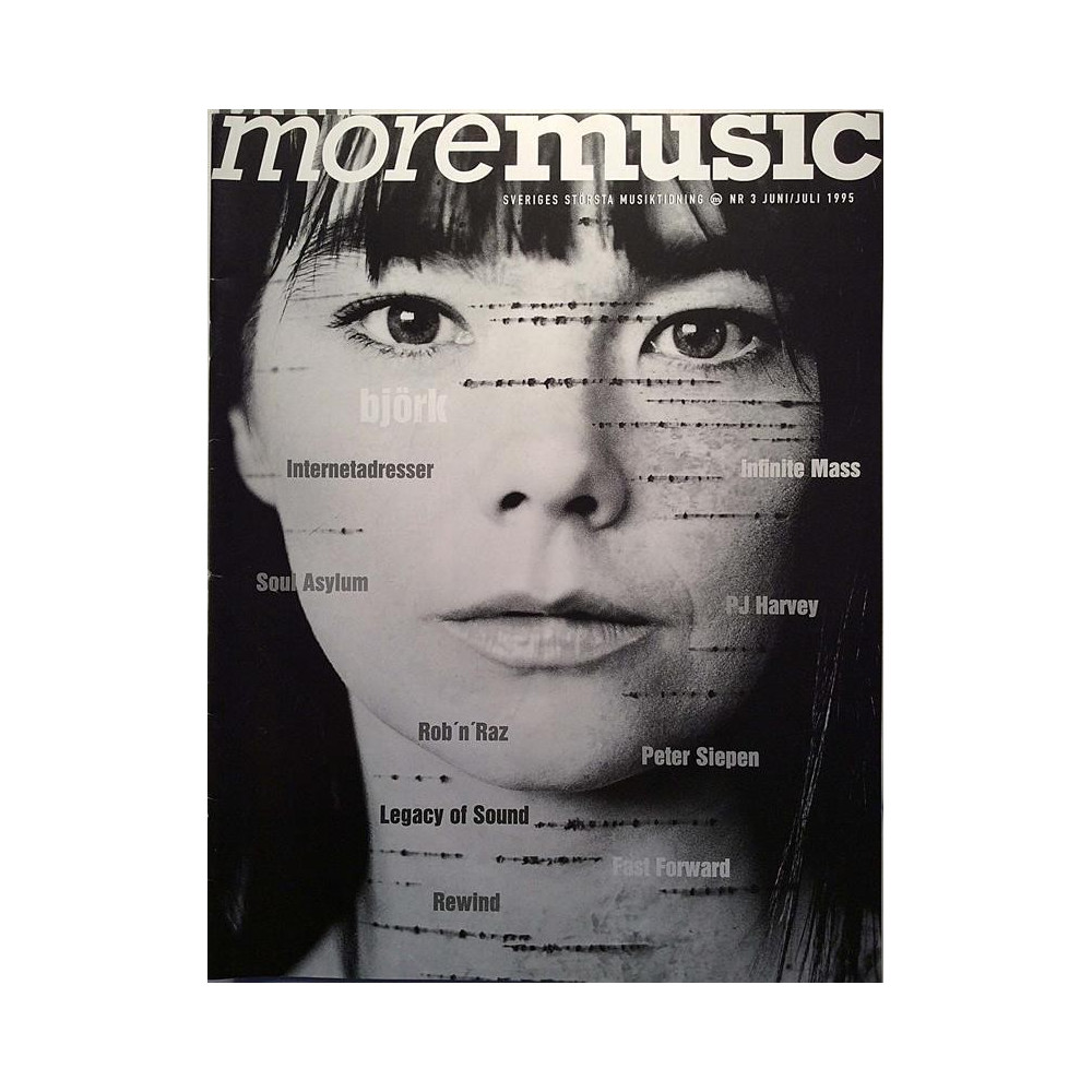 moremusic : Sveriges största musiktidning, Björk PJ Harvey - used magazine