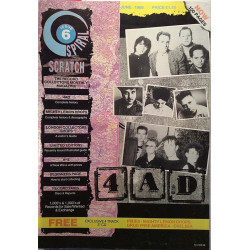 Spiral Scratch Record Collectorr Magazine : 4AD histiry, London collectors shops - begagnade magazine