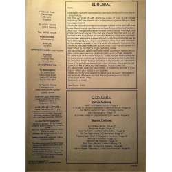 Spiral Scratch Record Collectorr Magazine : 4AD histiry, London collectors shops - begagnade magazine