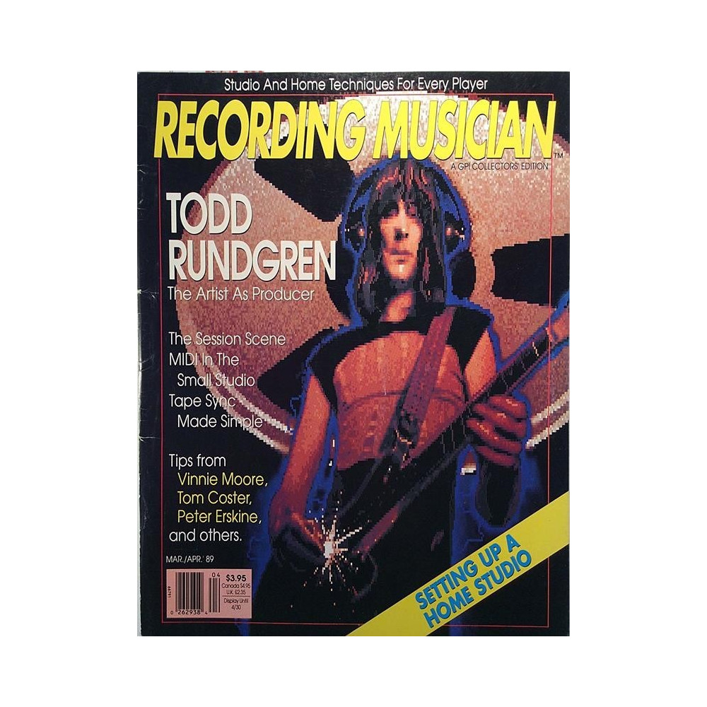 Recording Musician : Studio and home techniques for every player - used magazine