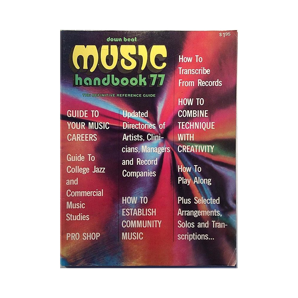 Down Beat Music Handbook 77 : Definitive reference guide - used magazine