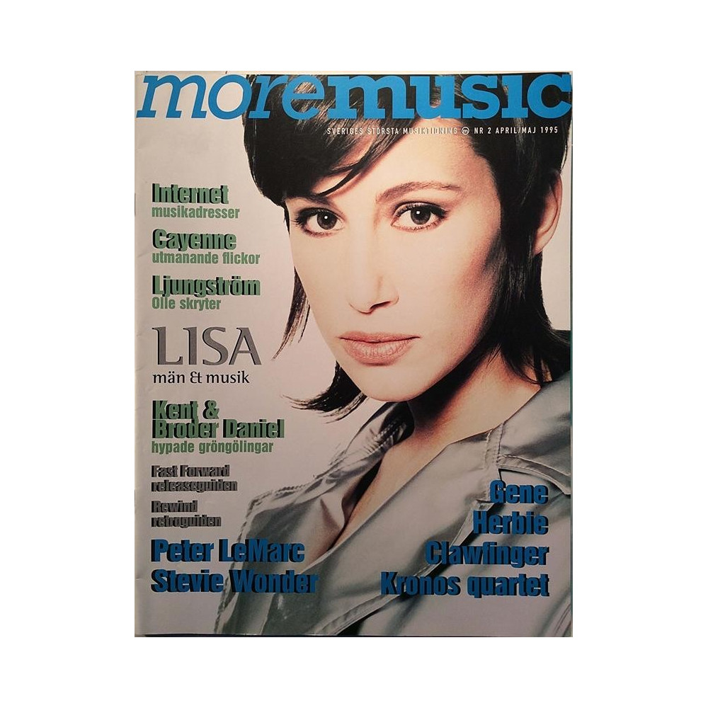 moremusic Sveriges största musiktidning : Cayenne, Kent, Broder Daniel - used magazine