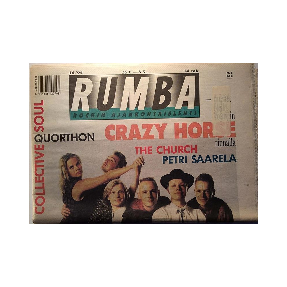 Rumba rockin ajankohtaislehti : Juliet Jonesin Sydän, Petri Saarela - begagnade magazine