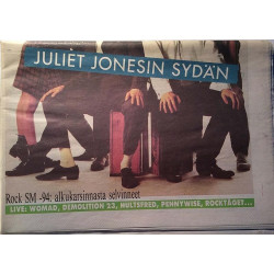 Rumba rockin ajankohtaislehti : Juliet Jonesin Sydän, Petri Saarela - begagnade magazine
