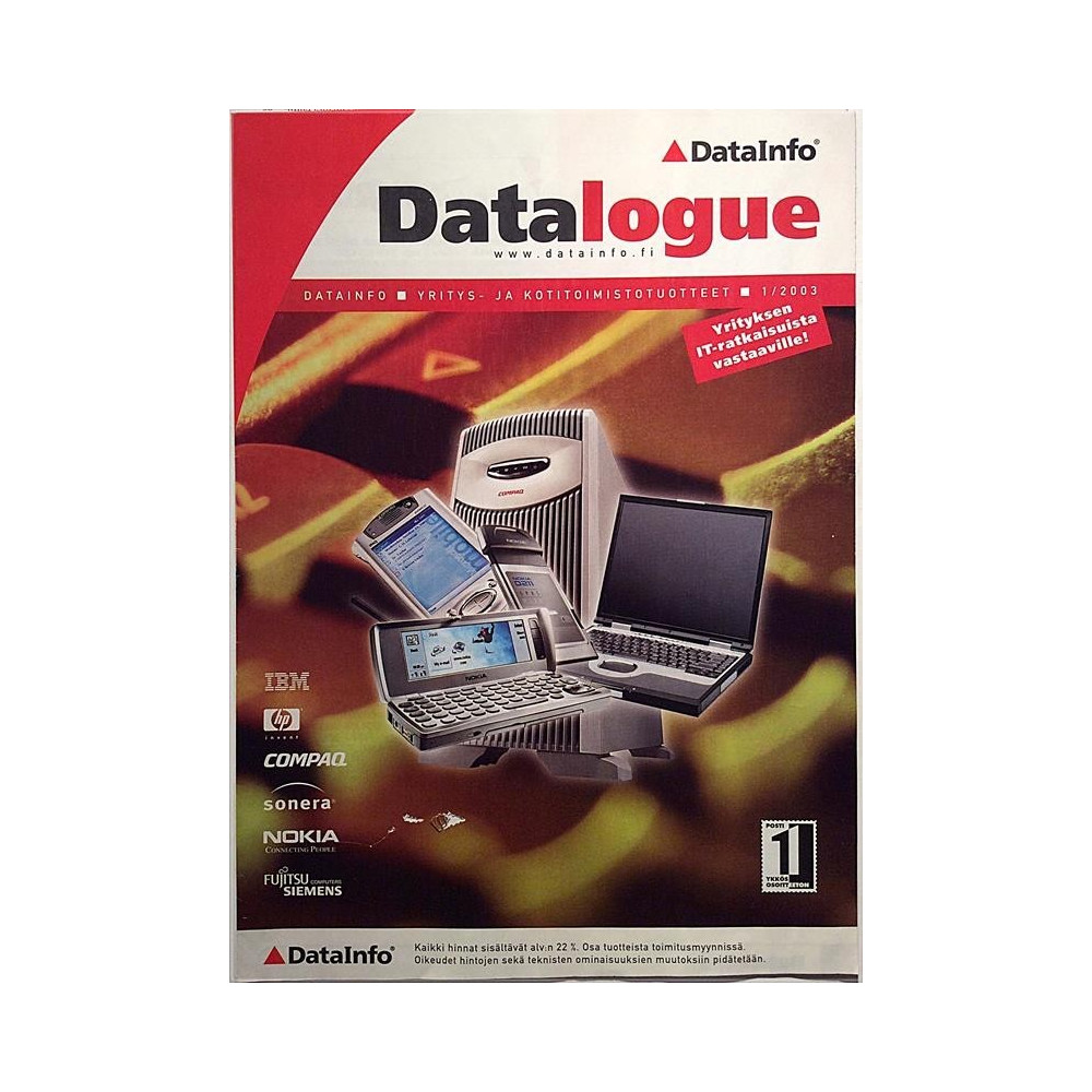 Datalogue : Yritys- ja kotitoimistotuotteet - Brochure computer