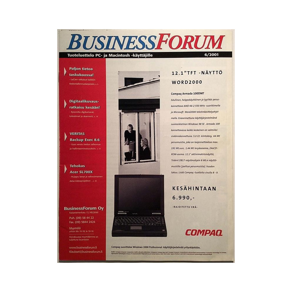 Business Forum : Tuoteluettelo PC- ja Macintosh -käyttäjille - Brochure computer