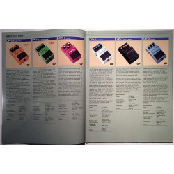 Boss Products Catalog VOL.6 : A Sound Innovator - Brochure music