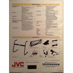 JVC KB-800 keyboard 1985  Super-monitoimi musaattori Tuote-esite musiikki