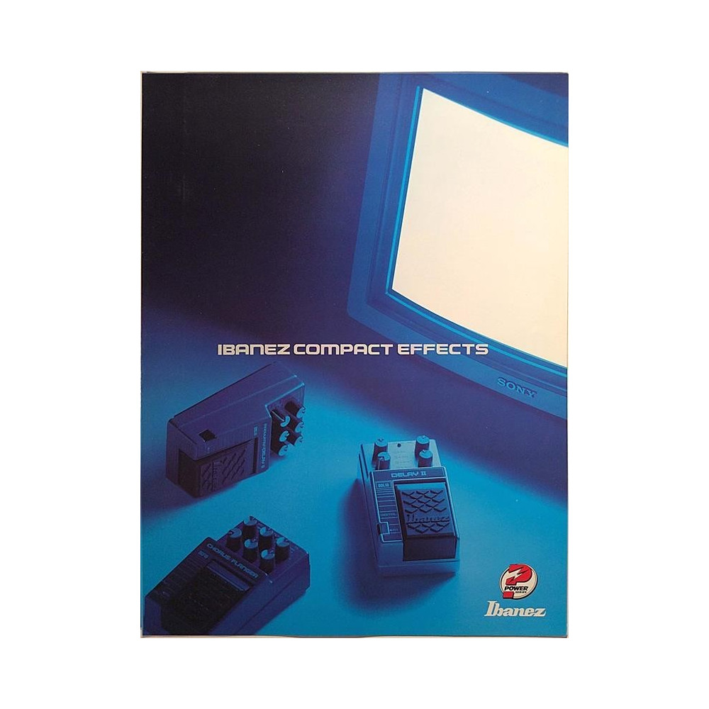 Ibanez : Compact Effects - Broschyr musik