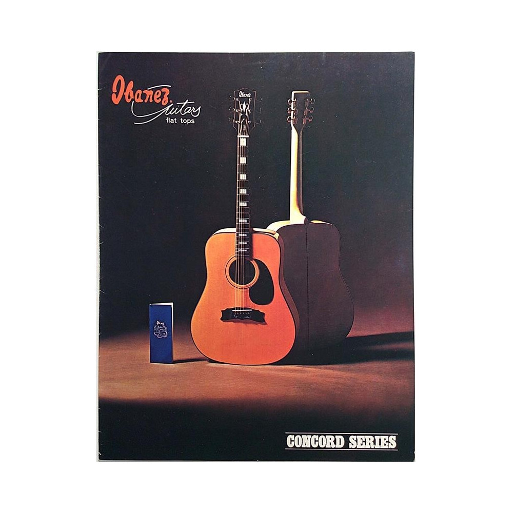 Ibanez Guitars : Flat tops, Concord Series - Broschyr musik