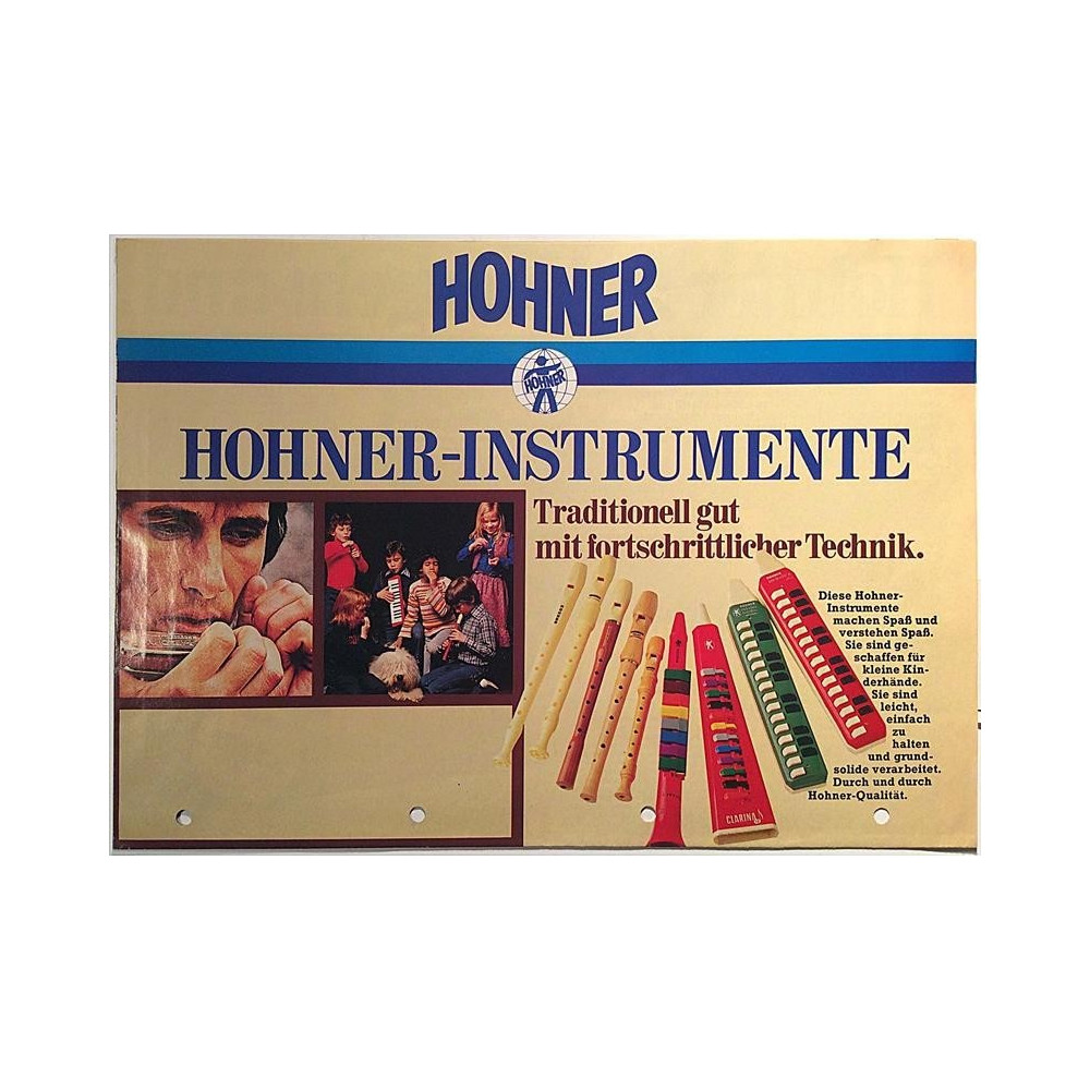 Hohner-Instrumente : Traditionell gut mit fortschrittlicher Teknik - Brochure music