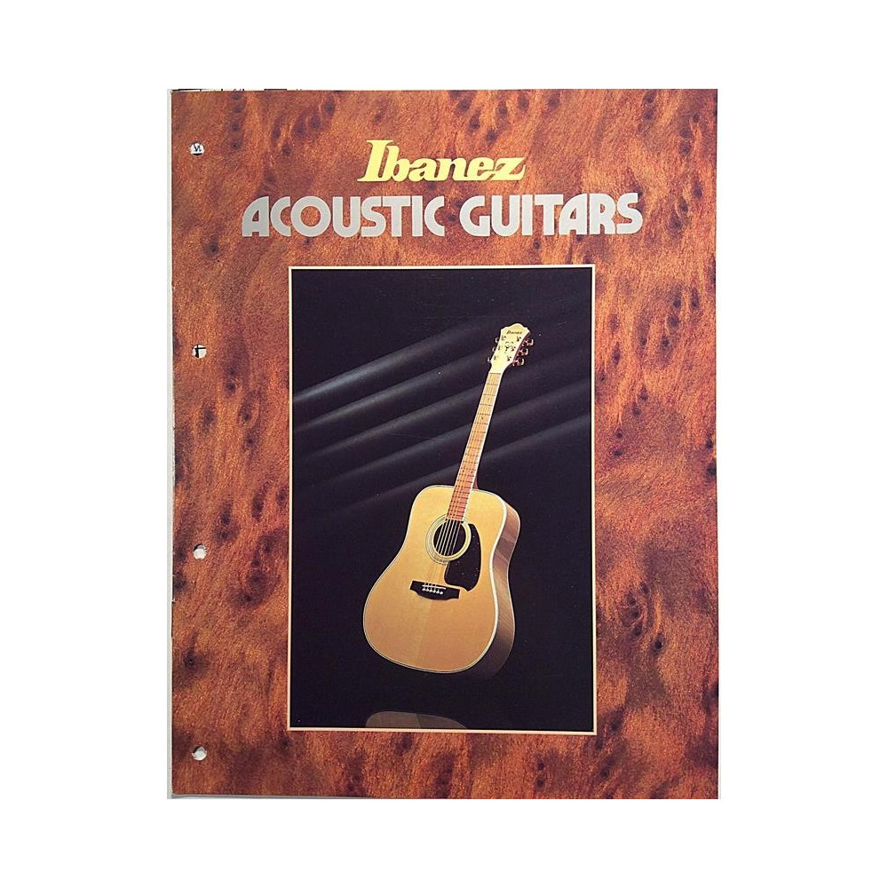 Ibanez : Acoustic Guitars - Broschyr musik