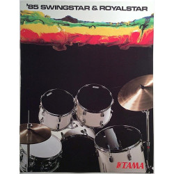Tama : ‘85 Swingstar & Royalstar esite - Brochure music