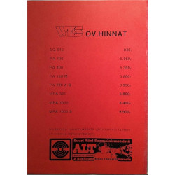 ALT tuoteluettelo : Suuri Ääni Suomalaismetsistä - Brochure music
