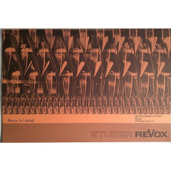 Revox 1981  Tekniska detaljer och data Tuote-esite musiikki