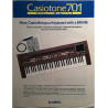 Casiotone 701 : Electronic Keyboard - Brochure music