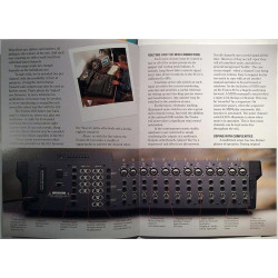 Fostex : 812 Multitrack Mixer - Brochure music