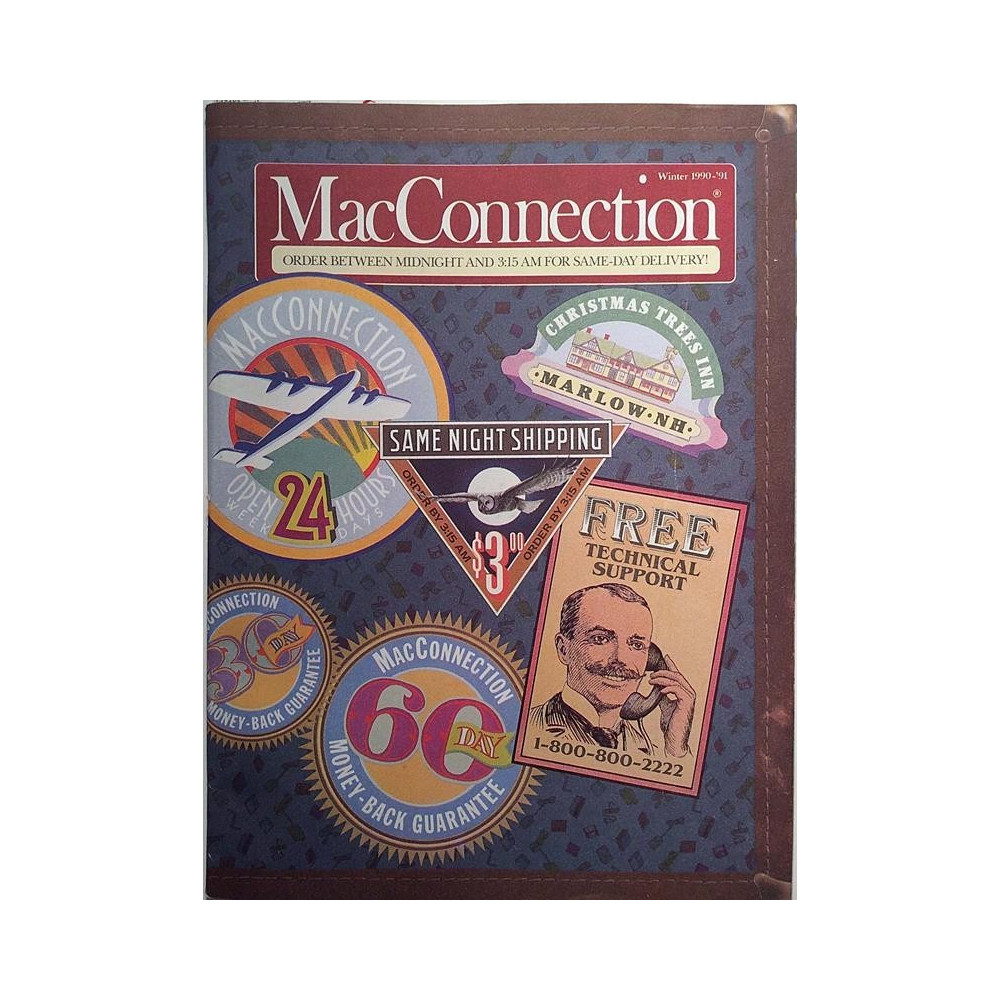 MacConnection postimyyntiluettelo : same night shipping - Brochure computer