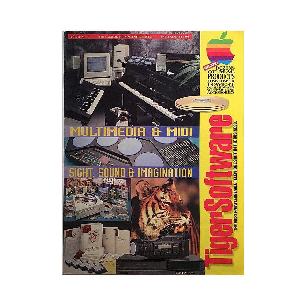 Multimedia & Midi Catalog for MAC : Sight, sound & imagination - Brochure computer