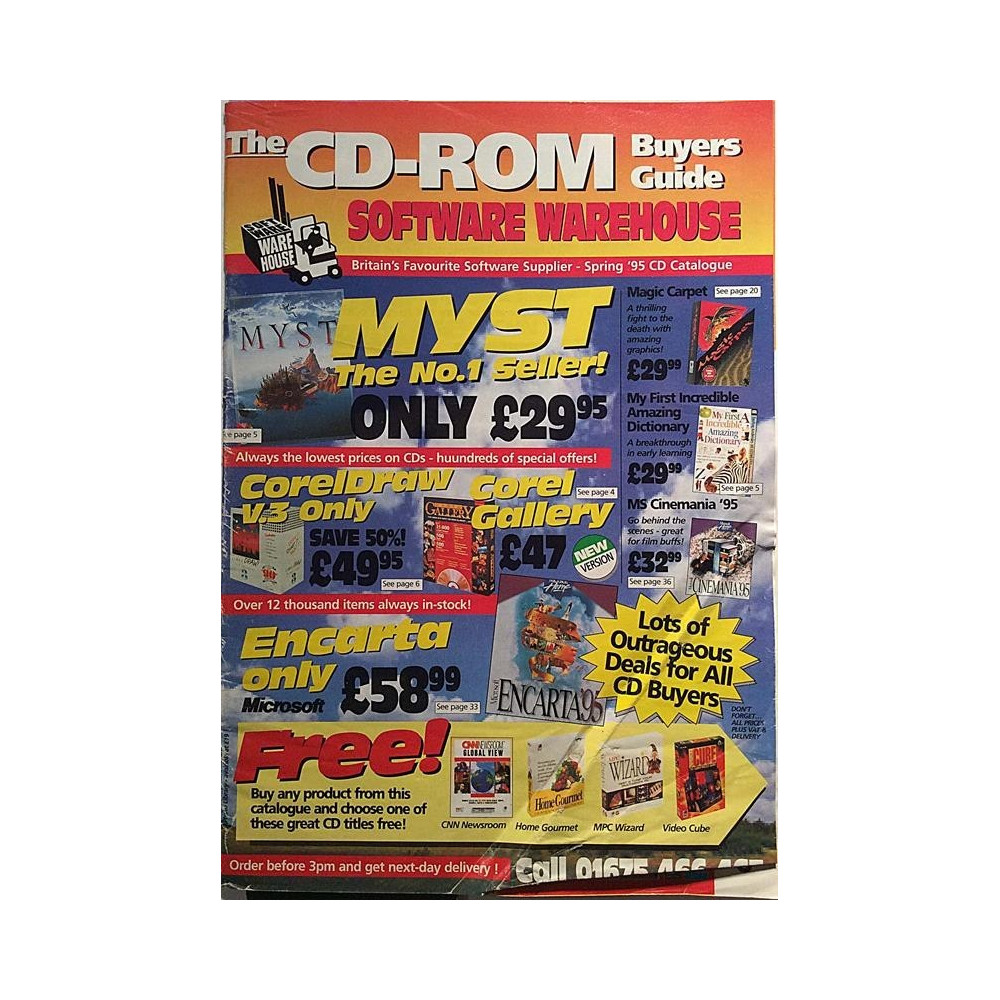 CD-ROM Buyers Guide : Britain’s Favourite Software Supplier - Brochure computer