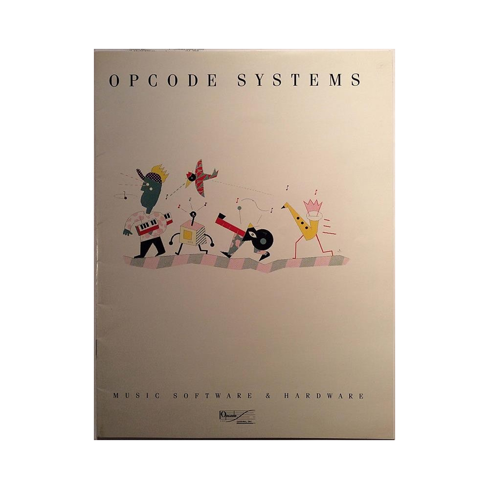 Opcode Systems : Music Software & Hardware - Brochure music