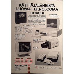 Viestinnässä isottelu on sallittua : HDTV DTV CDTV CD-I esite - Brochure