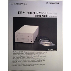 Pioneer DRM-600 / DRM-A600 : CD-ROM Changer / 6-disc machine - Brochure HiFi