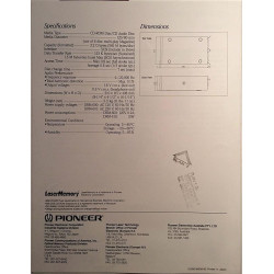 Pioneer DRM-600 / DRM-A600 : CD-ROM Changer / 6-disc machine - Brochure HiFi