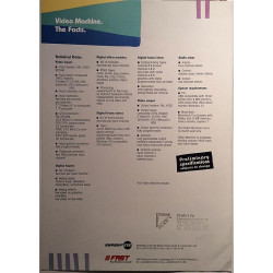 Video Machine : Create! Mix! Edit! - Brochure computer