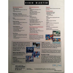 Video Blaster esite : Multimedia video interface for your PC - Brochure computer