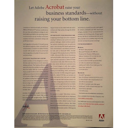 Adobe Acrobat 5.0 : The best way to share documents online - Brochure software