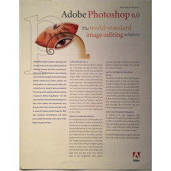 Adobe Photoshop 6.0 : The world-standard image-editing solution - Brochure software