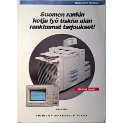 Xerox 5380 1993  Suomen rankin ketju Tuote-esite tietokone