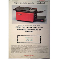 Esselte System : Ja 500 asiansa osaavaa piirimyyjää - Brochure computer