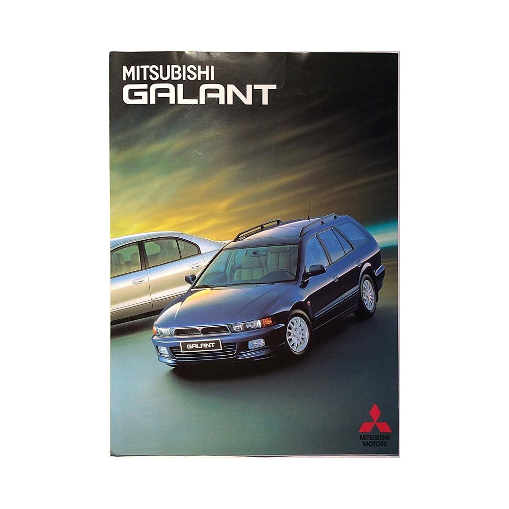 Mitsubishi Galant 1997  Tyylikäs ja hyvin varusteltu Tuote-esite autoilu