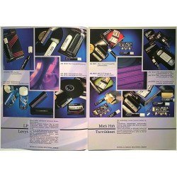 Audio-Video : Hoitotarvikkeet 89 esite + hinnasto - Brochure HiFi