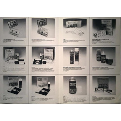 BASF FlexyDisk 1986  korppu- ja lerppulevyke esite + hinnasto Tuote-esite tietokone