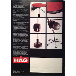 Håg euroline : Konttorituoliesite - Brochure