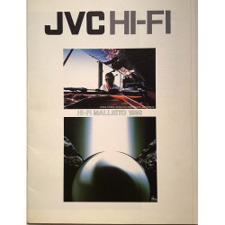 JVC HI-FI : Mallisto 1990 mukana honnasto - Brochure HiFi
