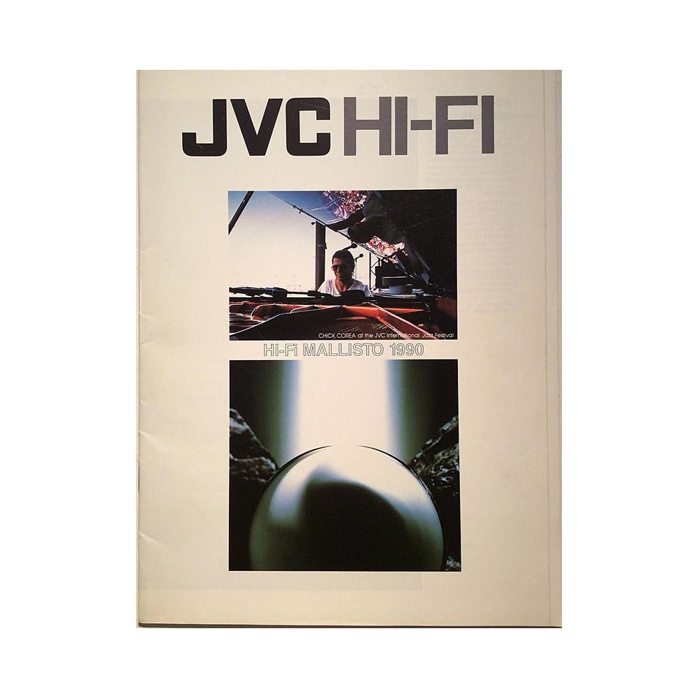 JVC HI-FI 1989  Mallisto 1990 mukana honnasto Tuote-esite Hifi