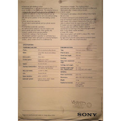 Sony PS-X65 : Turntable system - Brochure HiFi
