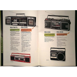 Panasonic : Kamerat kuvanauhurit televisiot stereot - Brochure HiFi