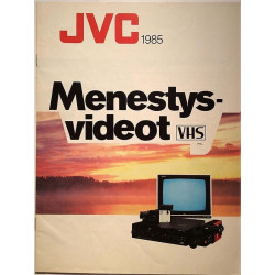 JVC 1985 : Menestysvideot VHS - Brochure HiFi