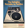 Swinging Portable by Toshiba : RP-1660M - Brochure HiFi